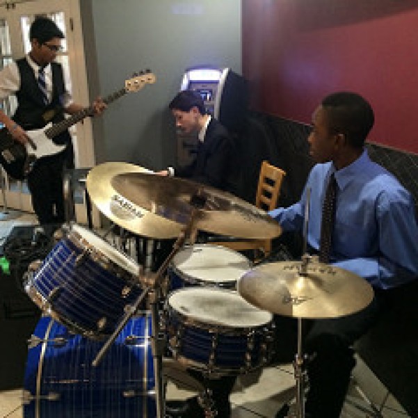 Jazz band trio from Walter Murray